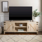 Middlebrook Firebranch 70-inch Barn Door TV Stand