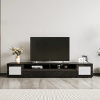 Mobile TV da 82,6" con ante apribili a pressione e luci LED per TV fino a 90"