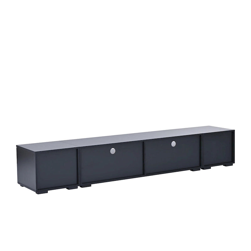 Mobile TV da 82,6" con ante apribili a pressione e luci LED per TV fino a 90"