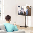 Mobile TV da pavimento con presa di corrente integrata