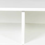 Mobile TV Bianco 178 cm con Vano a Giorno e Cassetti