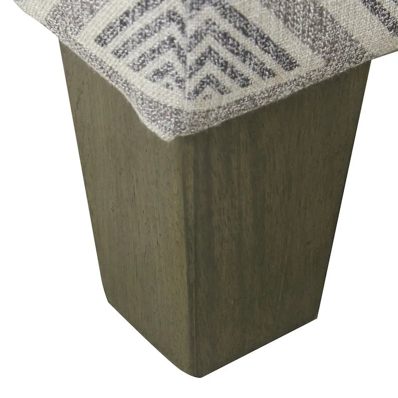 Ottoman contenitore quadrato grande con coperchio a cerniera