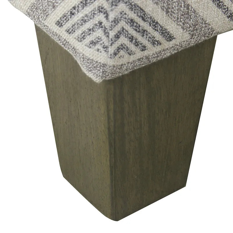 Ottoman contenitore quadrato grande con coperchio a cerniera