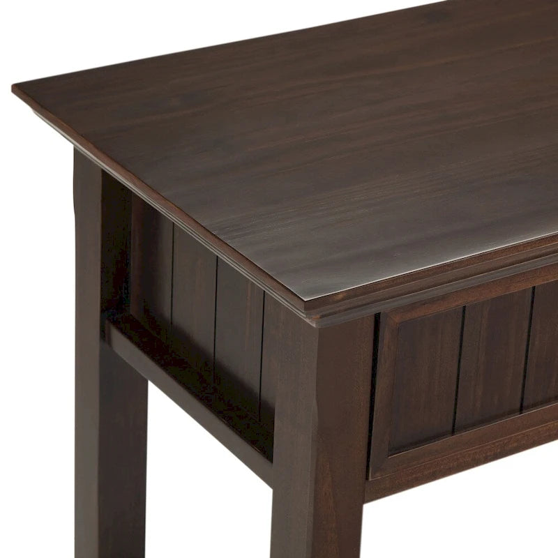 Tavolo console da 152 cm di larghezza Normandy con 3 cassetti e ripiano aperto