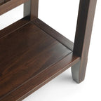 Tavolo console da 152 cm di larghezza Normandy con 3 cassetti e ripiano aperto