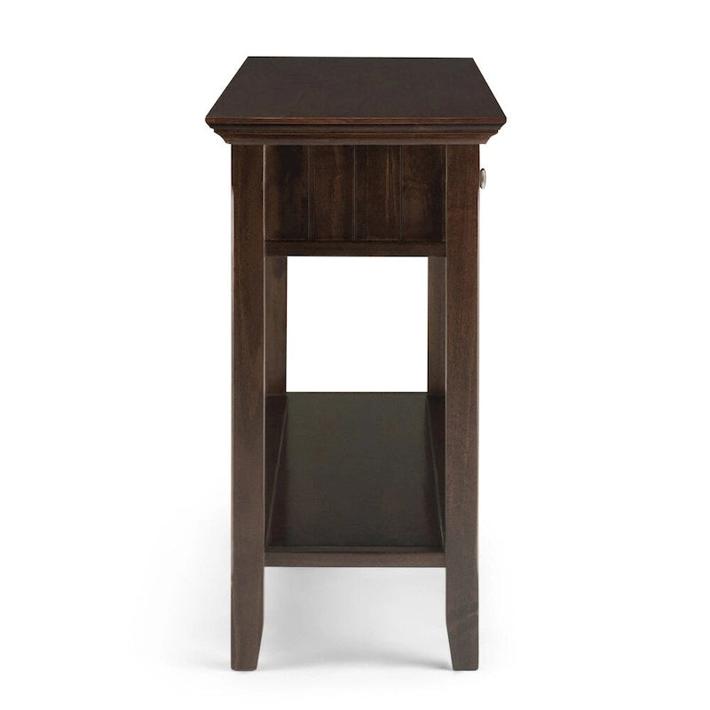 Tavolo console da 152 cm di larghezza Normandy con 3 cassetti e ripiano aperto