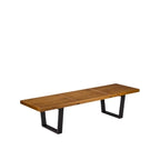 Panca in legno massello 60"
