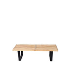 Panca in legno massello 60"
