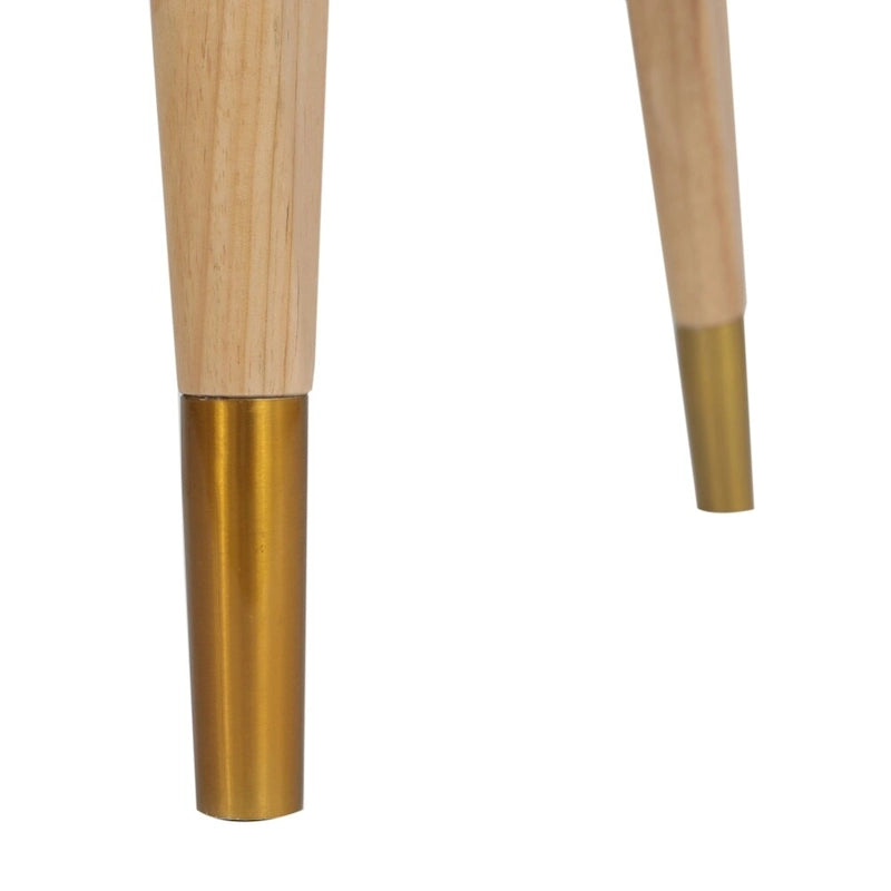 Sedia da pranzo in rattan con seduta imbottita