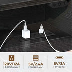 Scrivania per computer da 39 pollici con illuminazione a LED e supporto per monitor