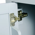 Carrello da Cucina con Mobiletto Contenitore e 3 Cassetti