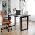 Tavolo da riunione con piano in laminato e base a U