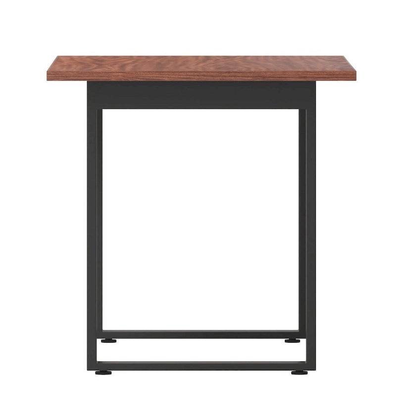 Tavolo da riunione con piano in laminato e base a U
