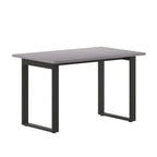 Tavolo da riunione con piano in laminato e base a U