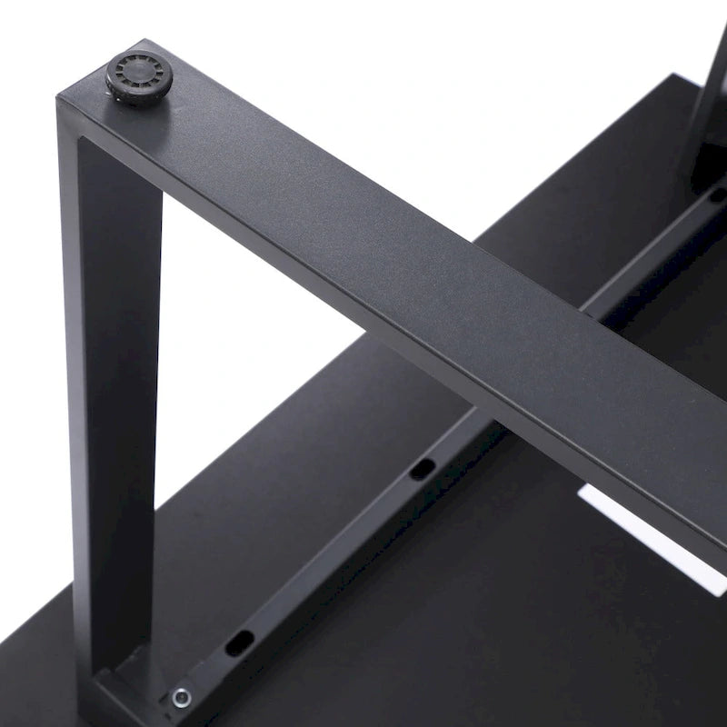 Tavolo da riunione con piano in laminato e base a U